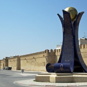 Walls of the medina, Kairouran