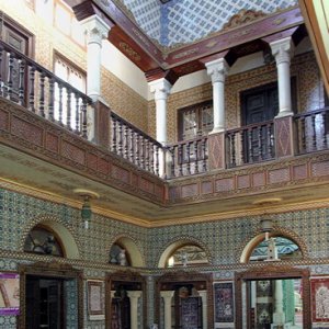Kairouran - House of the Bey courtyard
