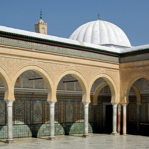 Zaouia of Sidi Sahab, Kairouran - second courtyard
