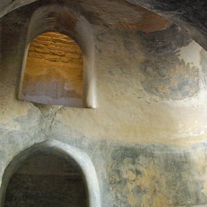 Mahdia Great Mosque, inside former cistern