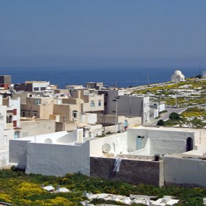 End of the peninsula from Bordj el Kébir, Mahdia