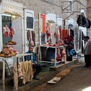 Butchers, Sfax Market