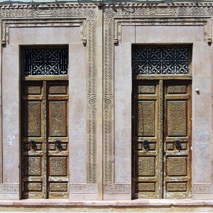 Sfax, doorways on Rue de la Kasbah