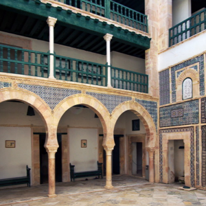 Dar Jellouli Museum of Popular Arts and Traditions, main courtyard
