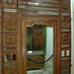 Dar Jellouli Museum of Popular Arts and Traditions, bedscreen