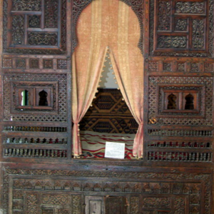 Dar Jellouli Museum of Popular Arts and Traditions, bed