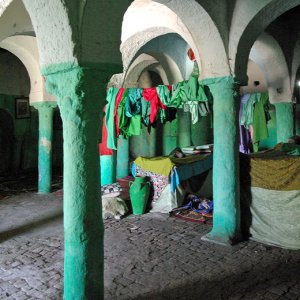 Jugurtha's Table - inside the marabout