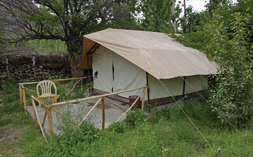 Accommodation tent, Nubra Organic Retreat, Hundar