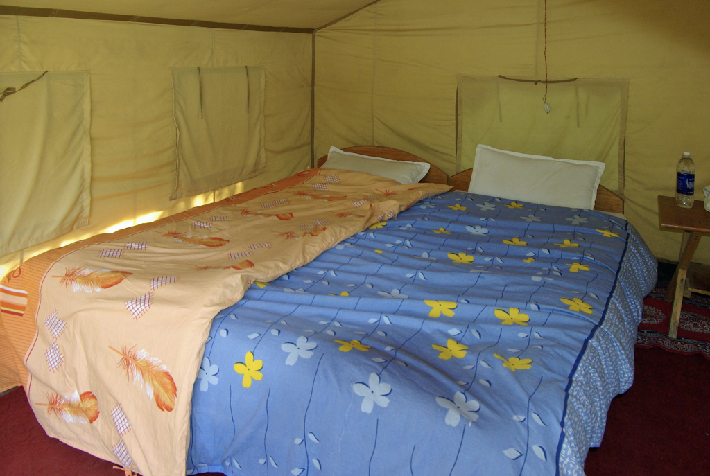 Accommodation tent, Nubra Organic Retreat, Hundar