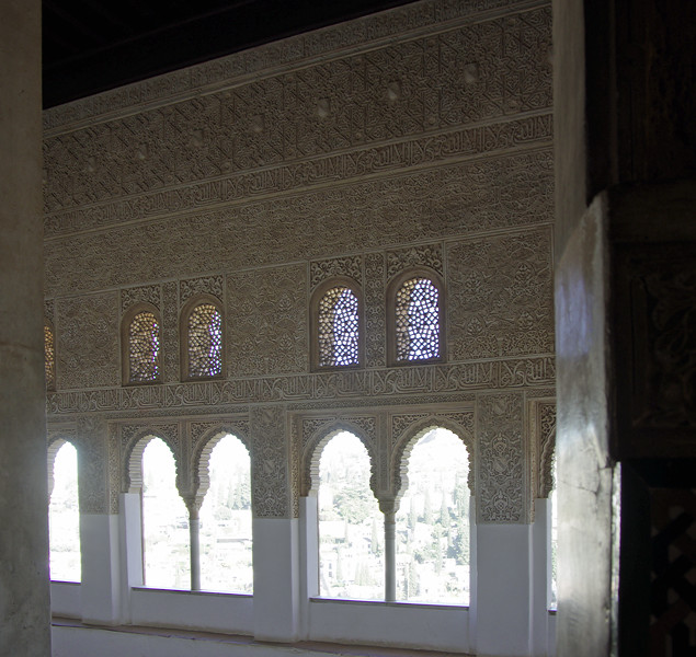 Alhambra Palace plaster ceiling