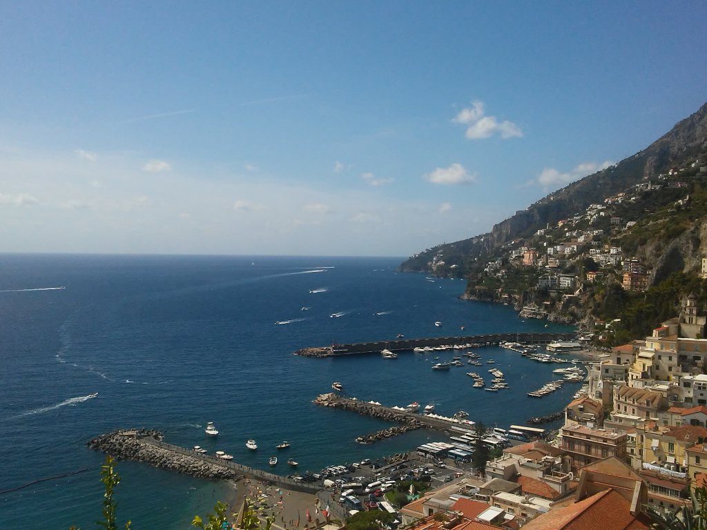 Amalfi from above