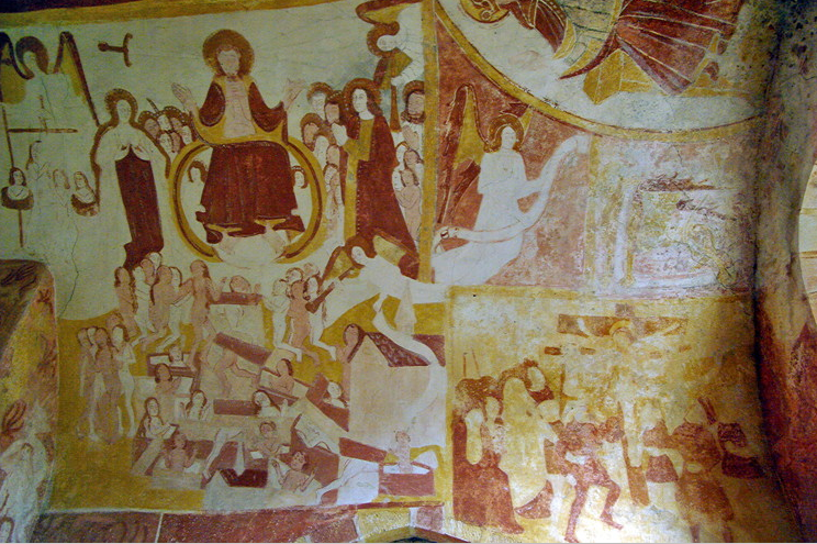 Antigny, Chapelle Ste-Catherine - Last Judgement.png