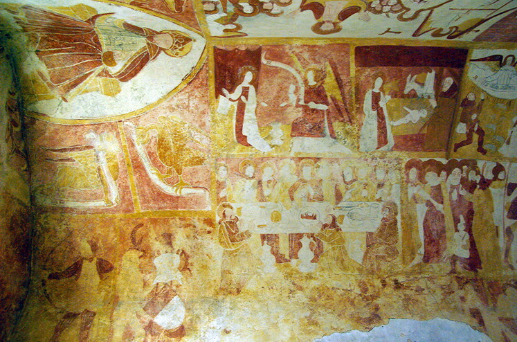 Antigny, Chapelle Ste-Catherine - Last Supper.png