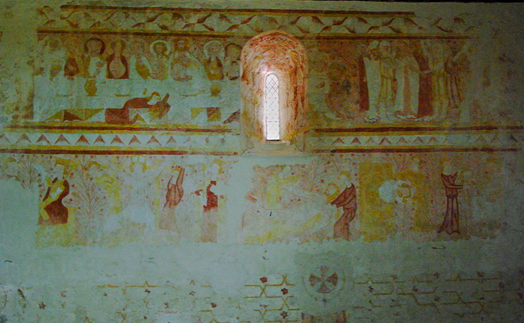 Antigny,  Église Notre-Dame - fresco.png