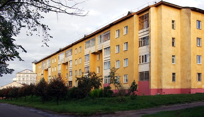Apartment blocks in Yaroslavl