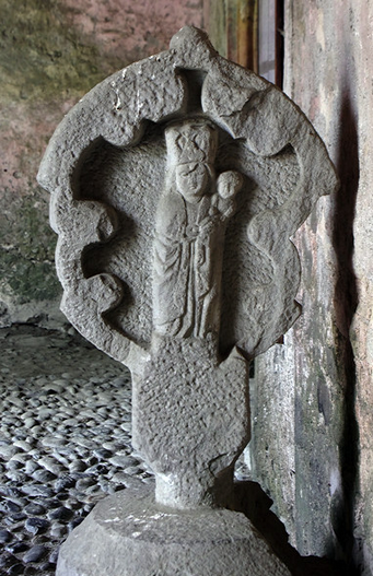 Audressein, Église Notre-Dame-de-Tramesaygues - calvary