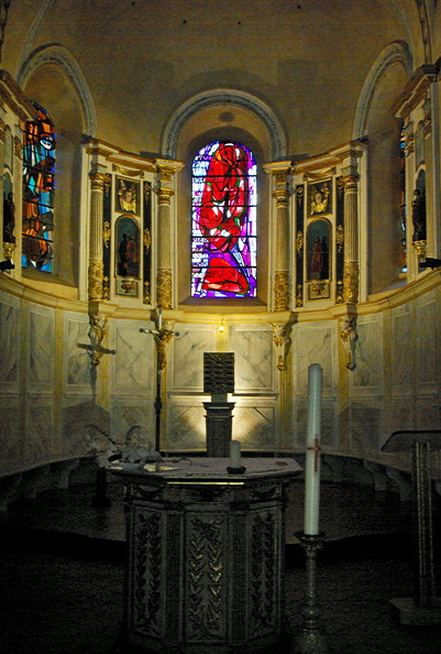 Aurec-sur-Loire, Église St-Pierre - chancel