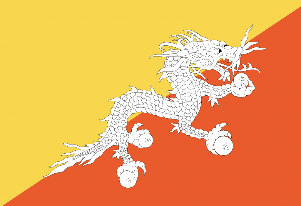 Bhutan flag