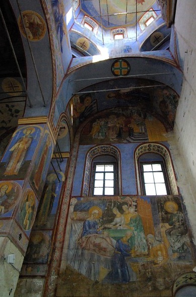 Bogolyubovo, Cathedral of the Nativity - C18th frecoes