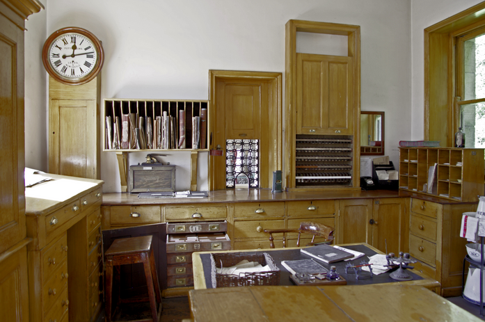 Booking Office, Rowley Station, Beamish