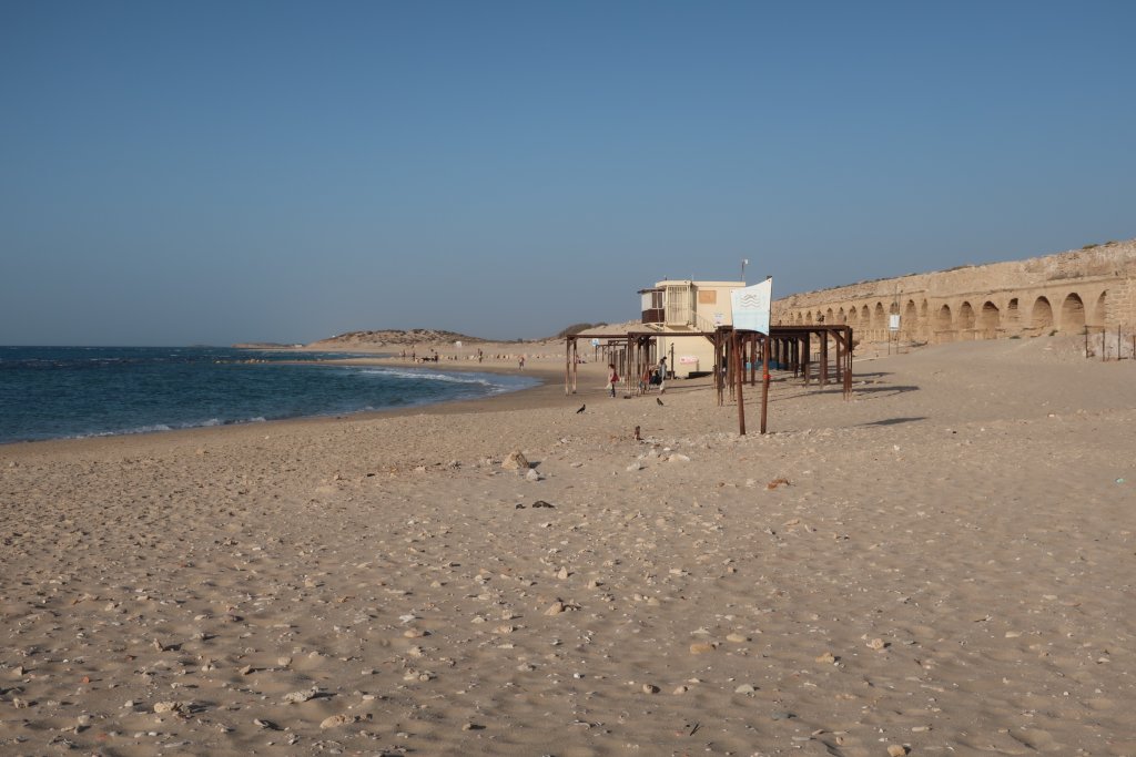 Caesaria Aqueduct Beach