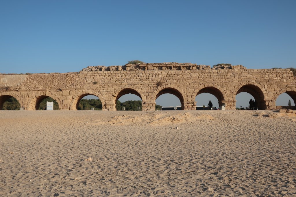 Caesaria Aqueduct Beach