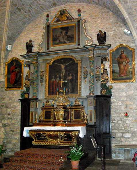 Capdenac-le-Haut, Église St-Jean-Baptiste - altar
