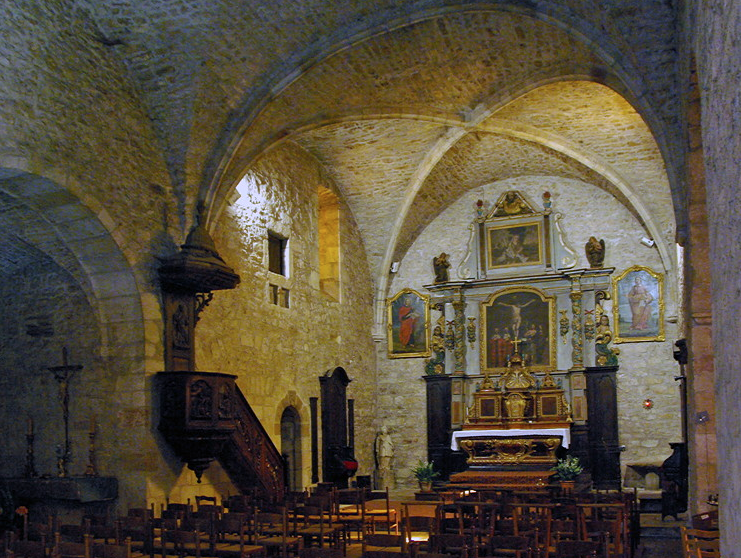 Capdenac-le-Haut, Église St-Jean-Baptiste - chancel