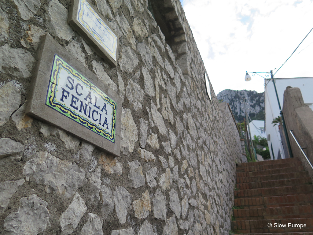 Capri, Phoenician Steps