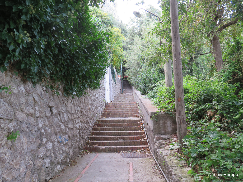 Capri, Phoenician Steps