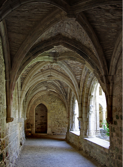Carennac, Priory Church of St Peter - cloisters