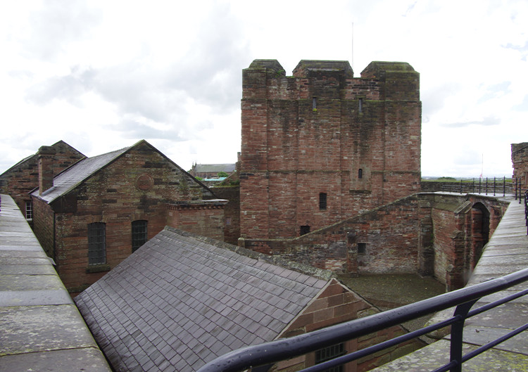 Carlisle Castle - inner ward