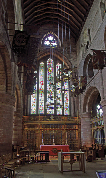 Carlisle Cathedral - Rigimental chapel in the nave