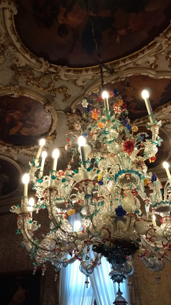 Chandelier at Ca'Rezzonico