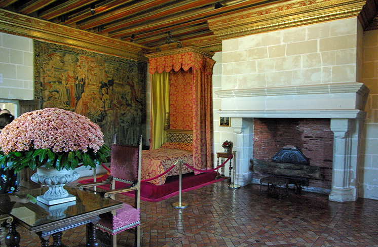 Château de Chenonceau - Gabrielle d'Estrée's Bedroom.png