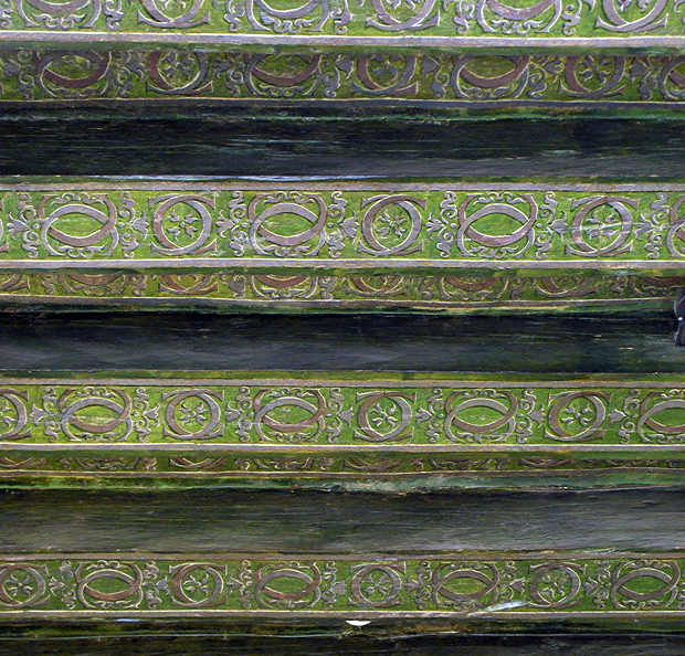 Château de Chenonceau - Green study ceiling.png