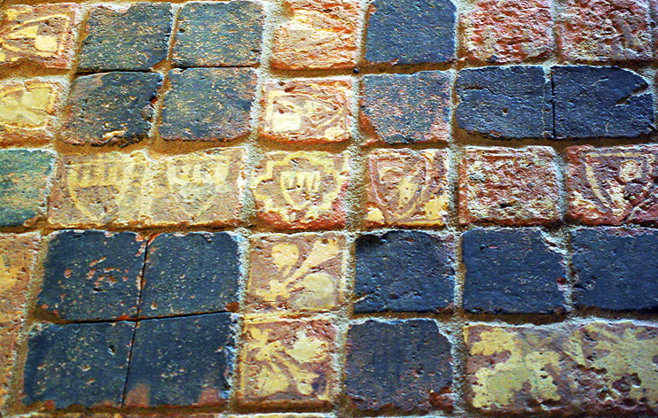 Château de Suscinio C13th tiles