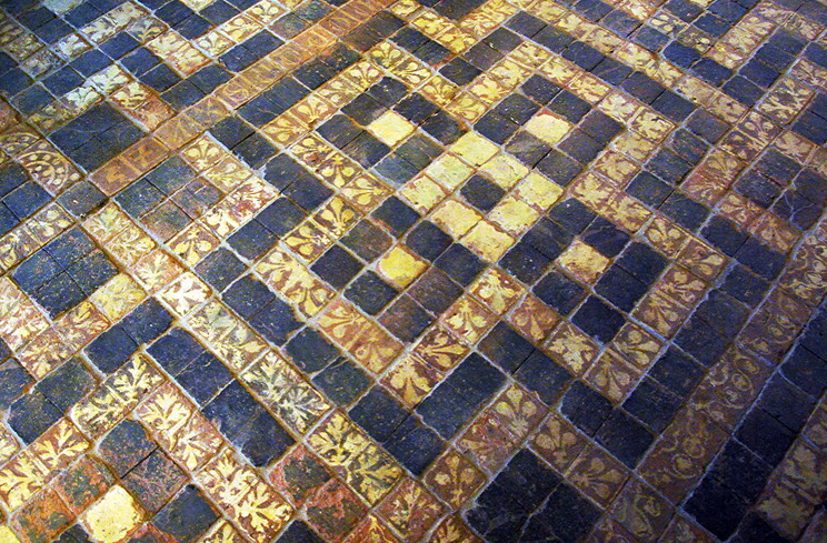 Château de Suscinio C14th tiles