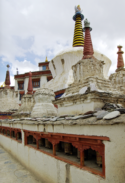 Chortan and Mani wall, Lamayuru gompa