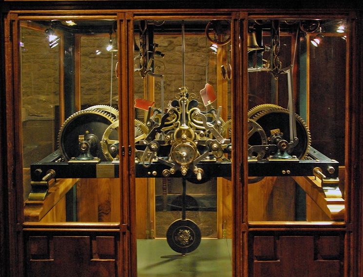 Church of St Alban, Elven - clock mechanism