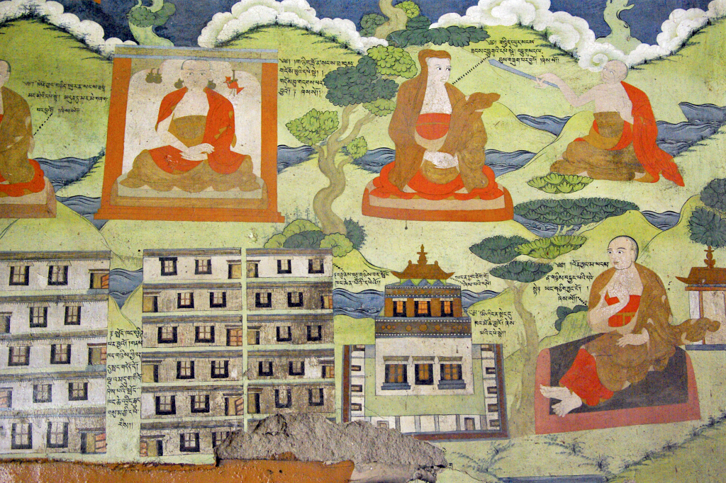 Confessional Buddhas and Arhats, Bakkang, Likir Gompa