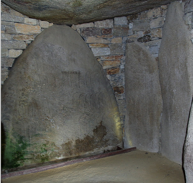 Dolmen de la Table des Marchands, Locmariaquer - chamber