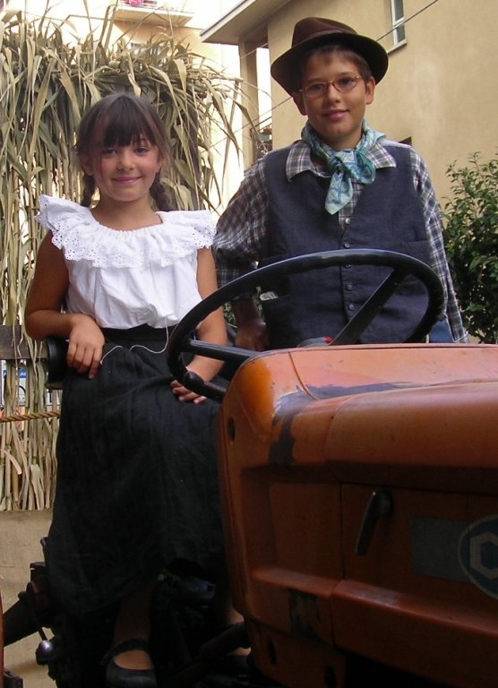 Dressed for the Gran Sagra parade