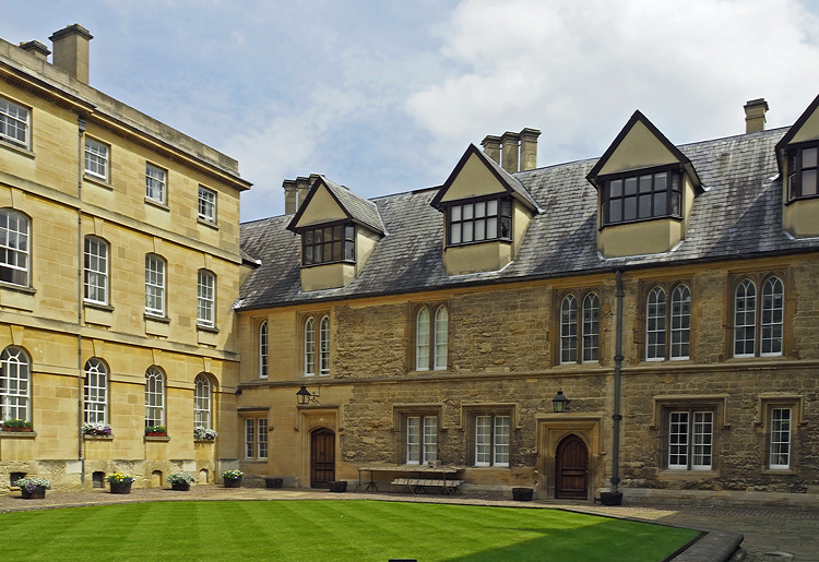Durham Quad, Trinity College Oxford