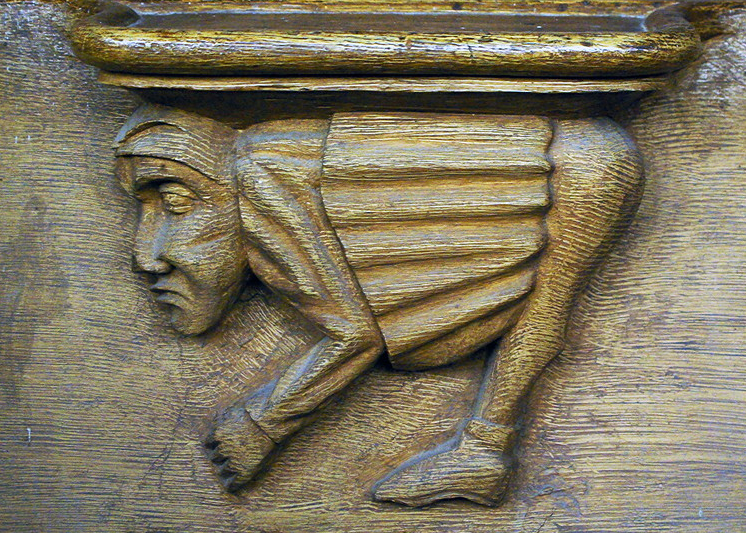 Église Abbatiale St-Martin - misericord.png