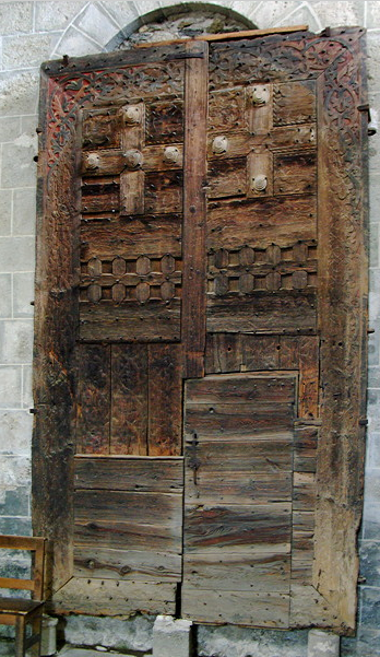 Église du Prieuré de Chamalieres-sur-Loire - remains of C12th door