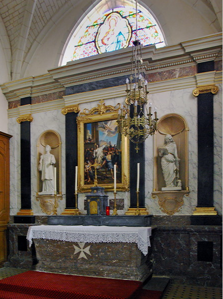 Église St Etienne de Cheverny - high altar.png