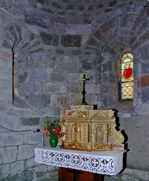 Église St-Martin-Cantalès -  host box