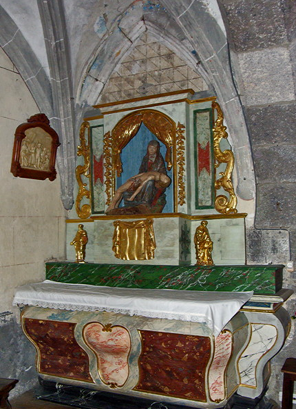 Église St-Martin-Cantalès - north altar