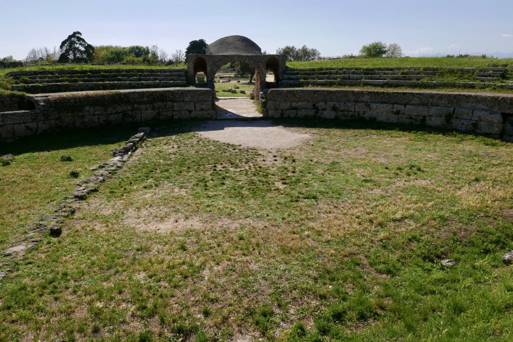 Entrance for the Anfiteatro di Paestum